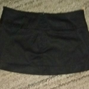 Women's black mini dress skirt